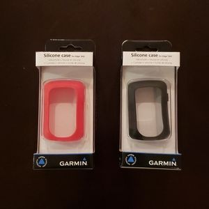 OEM Garmin Edge 820 Silicone Cases (Red & Black)